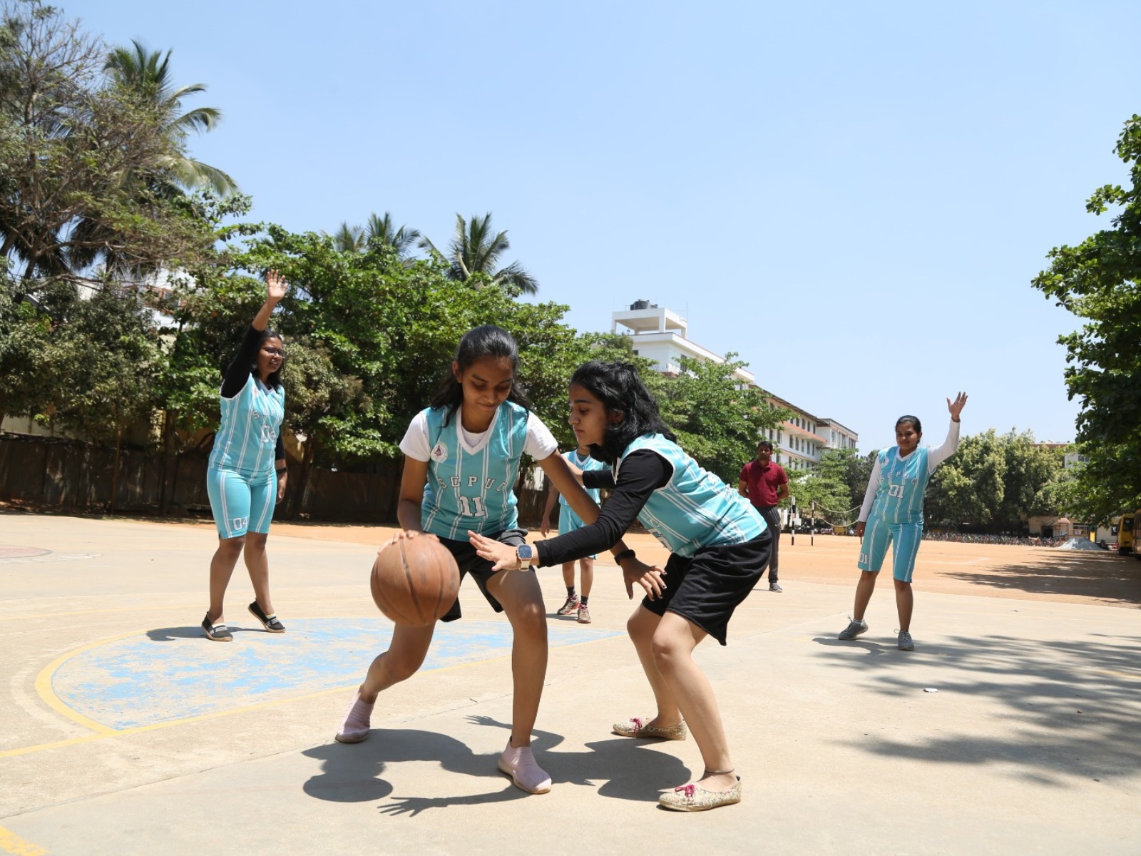 Basket ball court