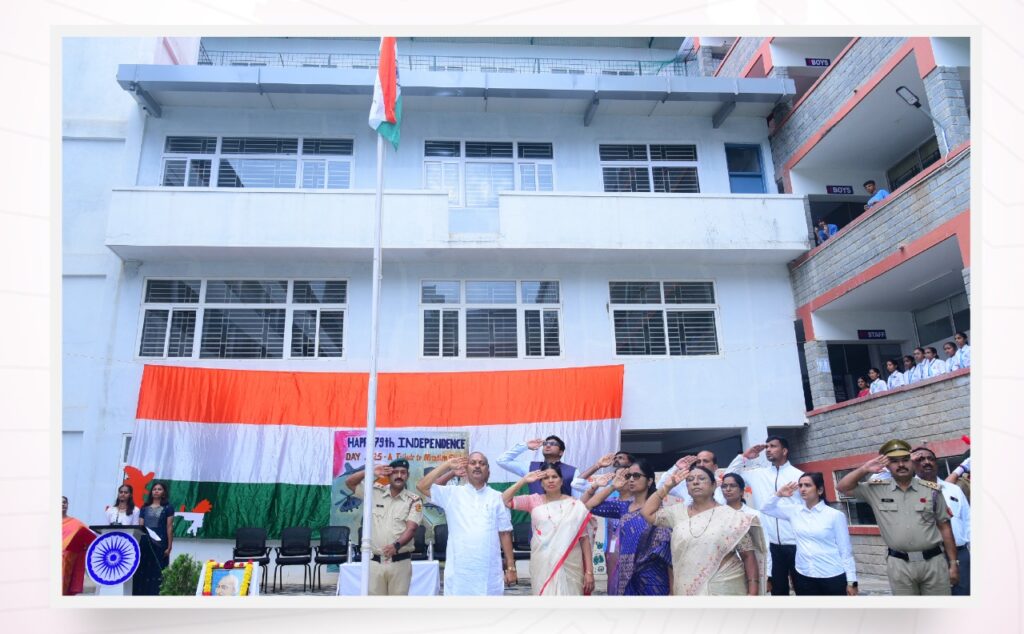 Independence Day Celebrations at Soundarya Composite PU College